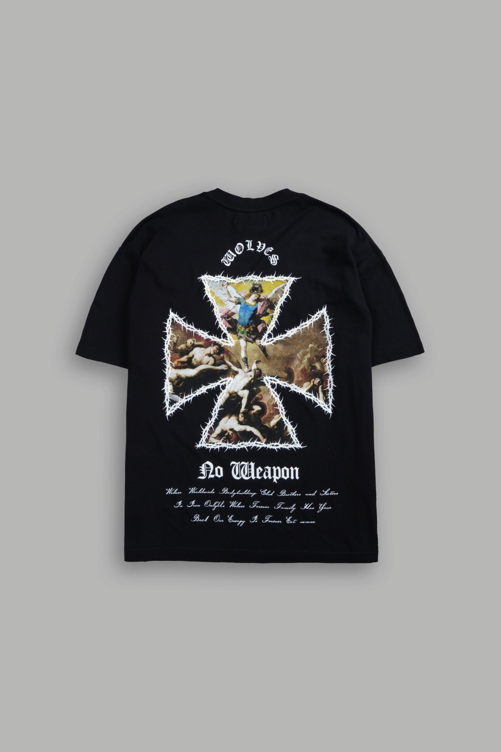 Ascend Premium Oversized Tee in Black