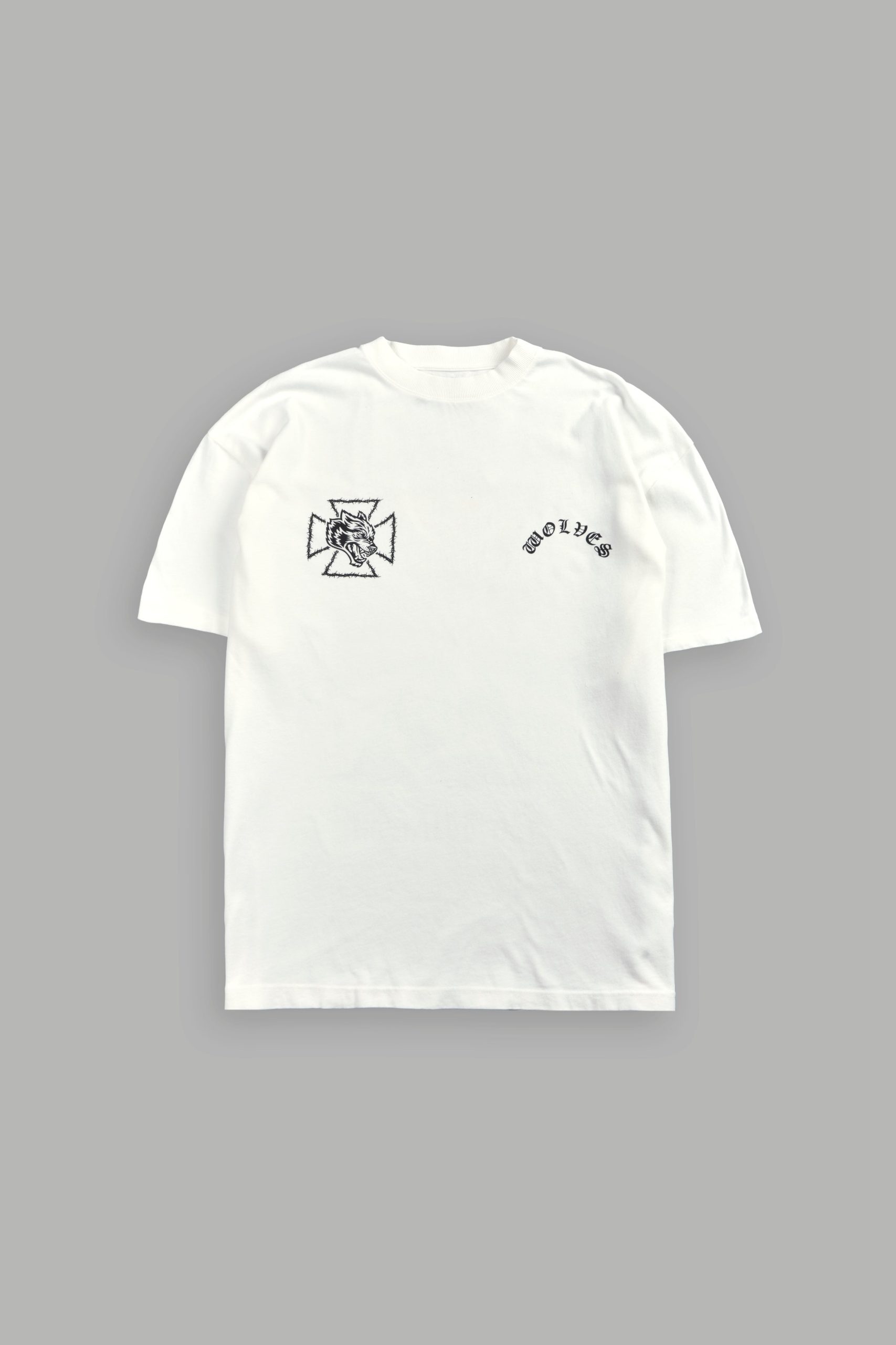 Ascend Premium Oversized Tee in Cream - Image 3