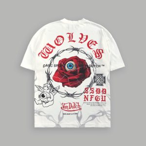 Eye of the Beholder Premium Oversized Tee in Cream