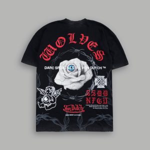 Eye Of The Beholder V2 Premium Oversized Tee in Black