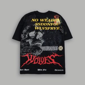 From Dust Premium Oversized Tee in Black