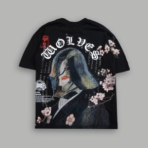 No Return Premium Oversized Tee in Black