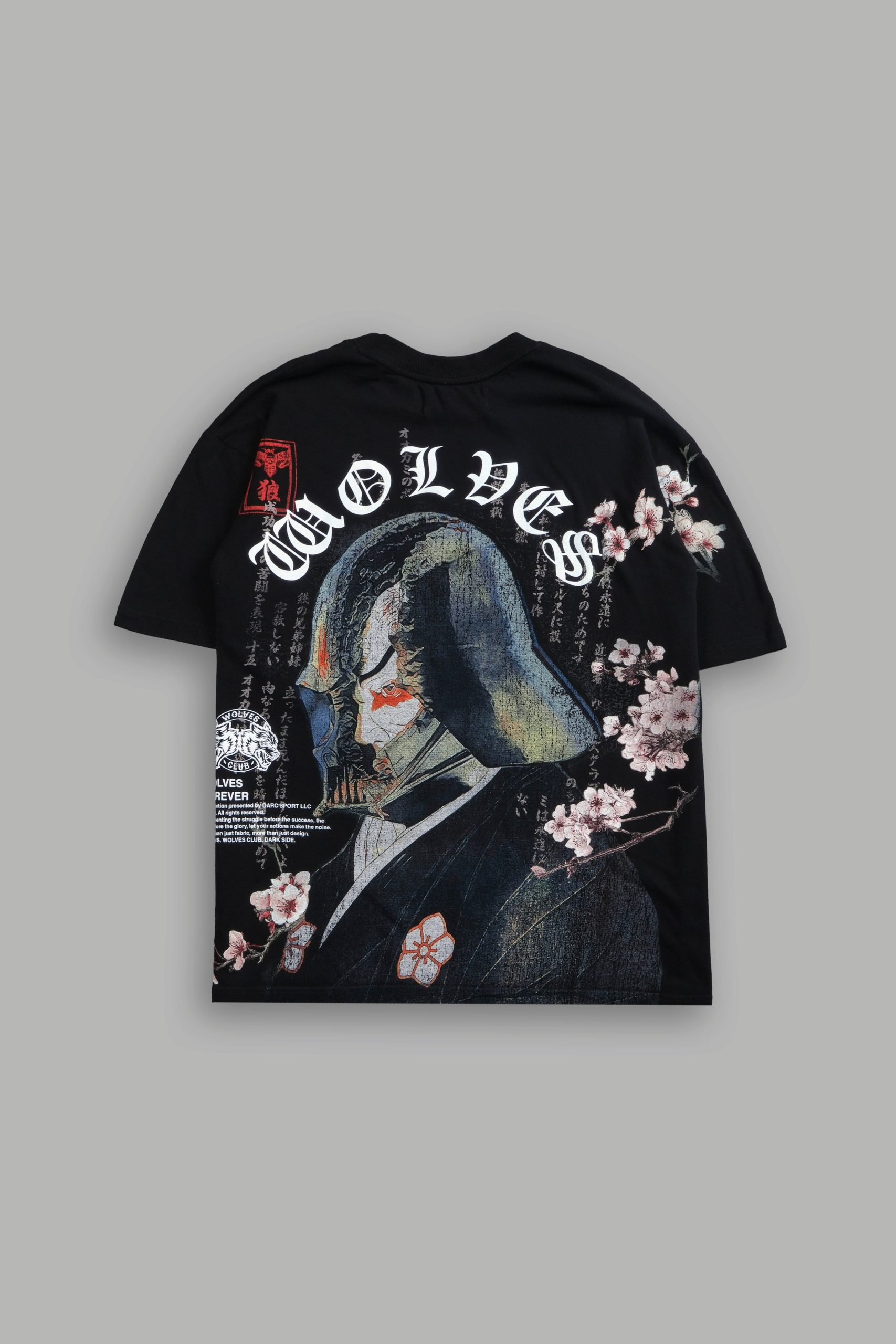 No Return Premium Oversized Tee in Black