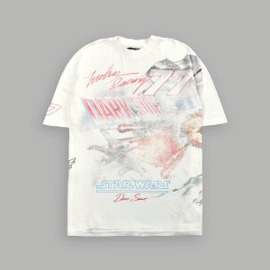 Starfighter Premium Oversized Tee in Cream