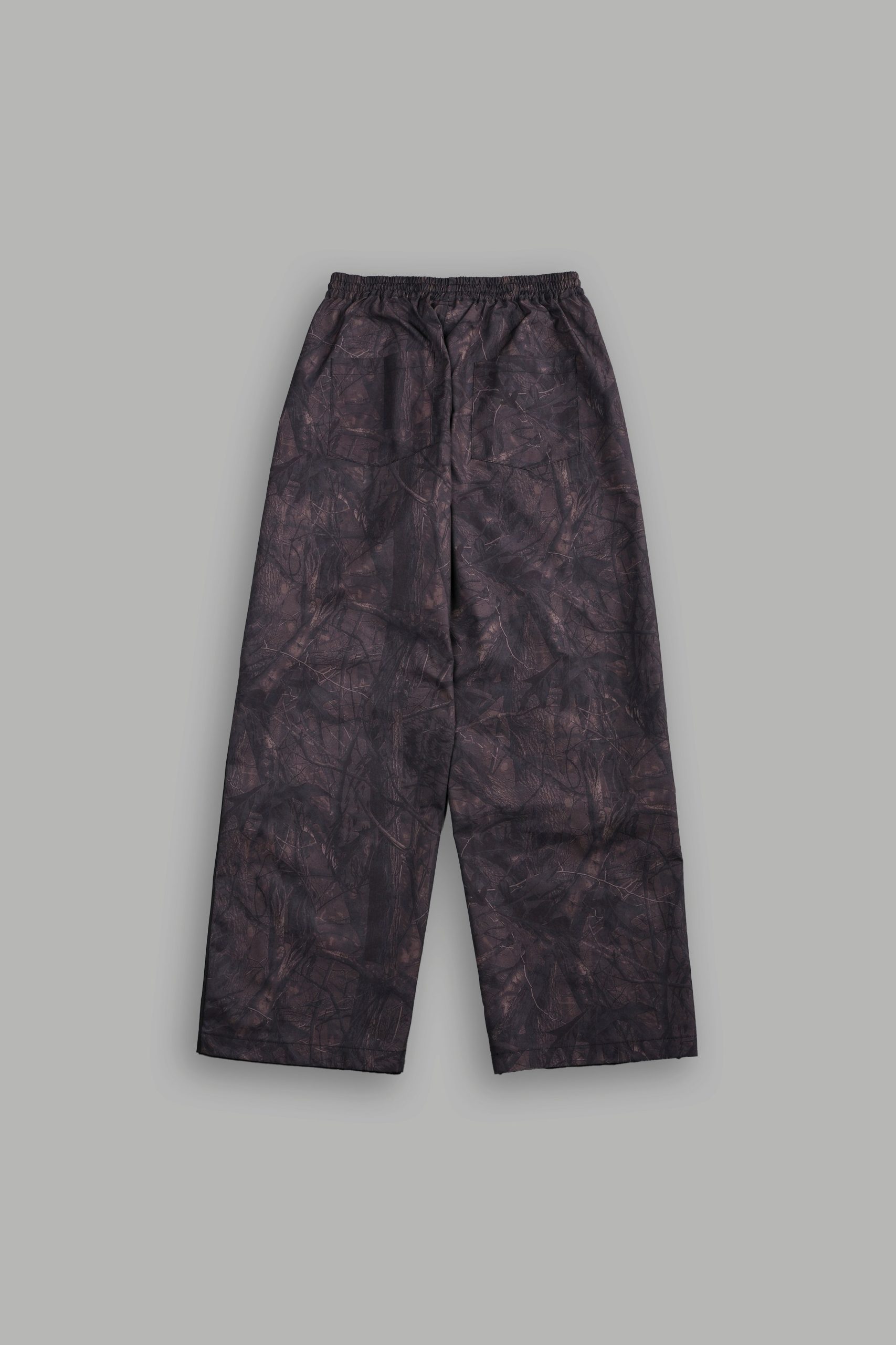 Dual Brolic Unisex Track Pants in Brown Driftwood Forest Camo - Image 3