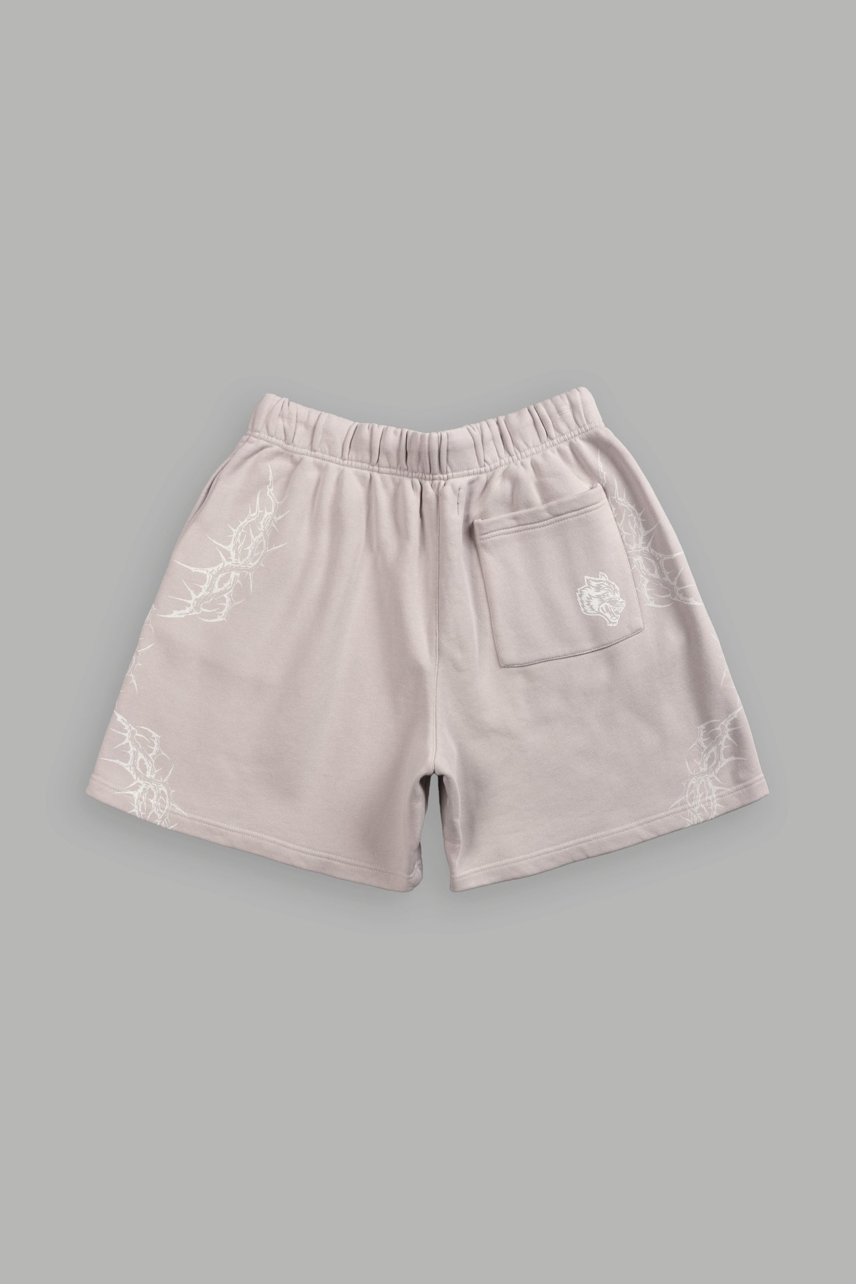 Thorns Post Lounge Sweat Shorts in Clay - Image 2