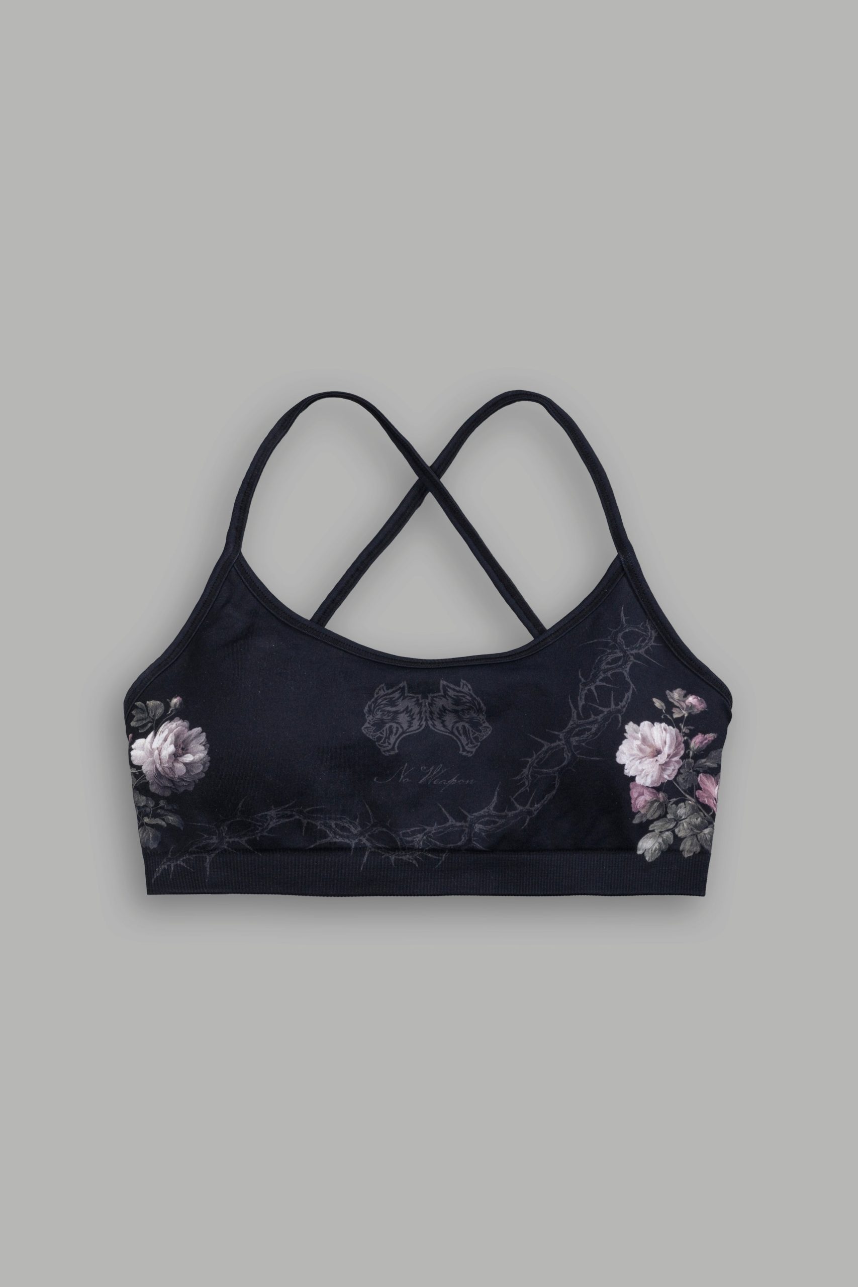 Rose Thorn Layla Soft Seamless Bra in Black Rose Thorn - Image 6
