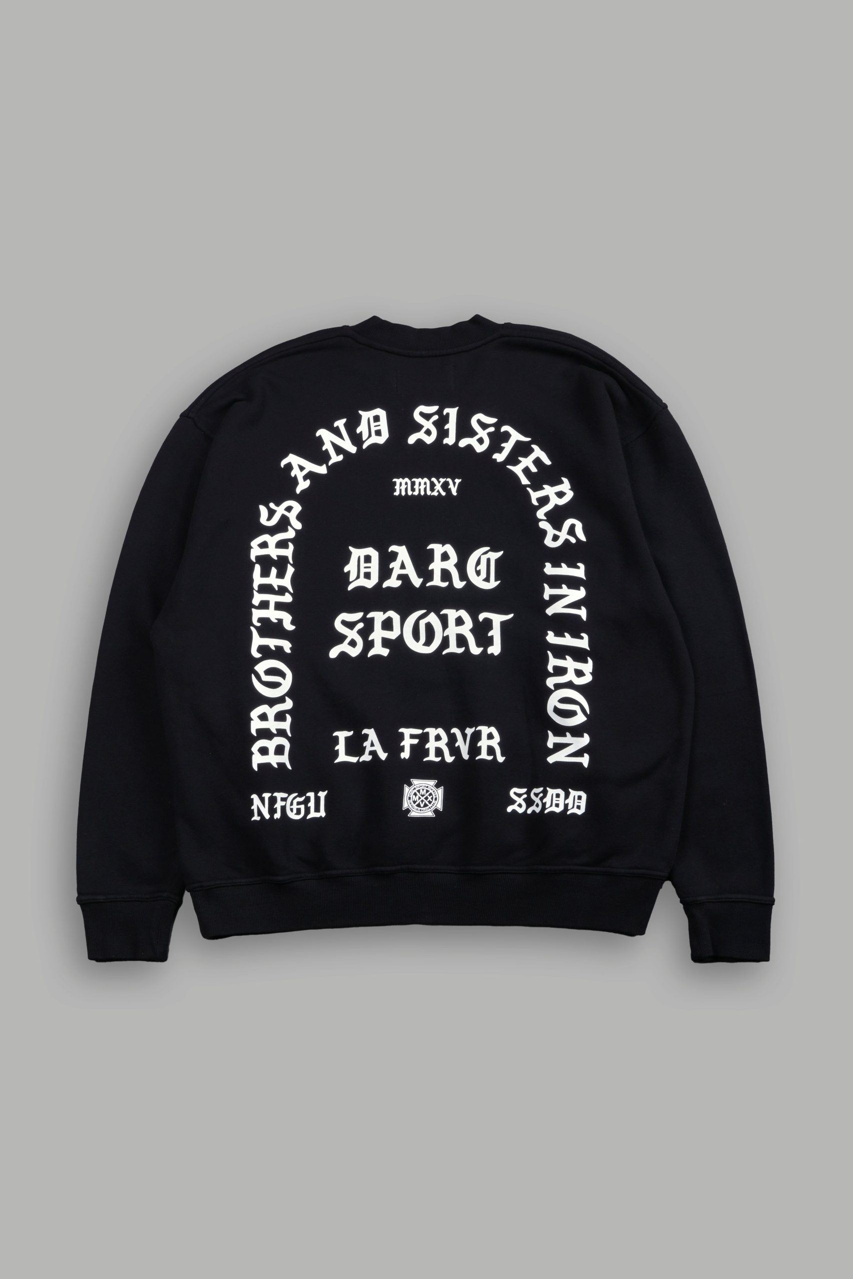 La Cherub London Crewneck in Black