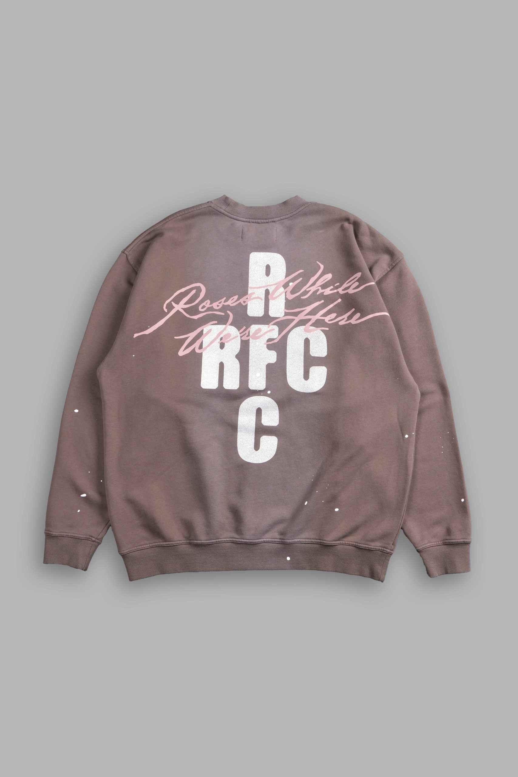 RFC NFGU London Crewneck in Mojave Brown Sun Fade - Image 3
