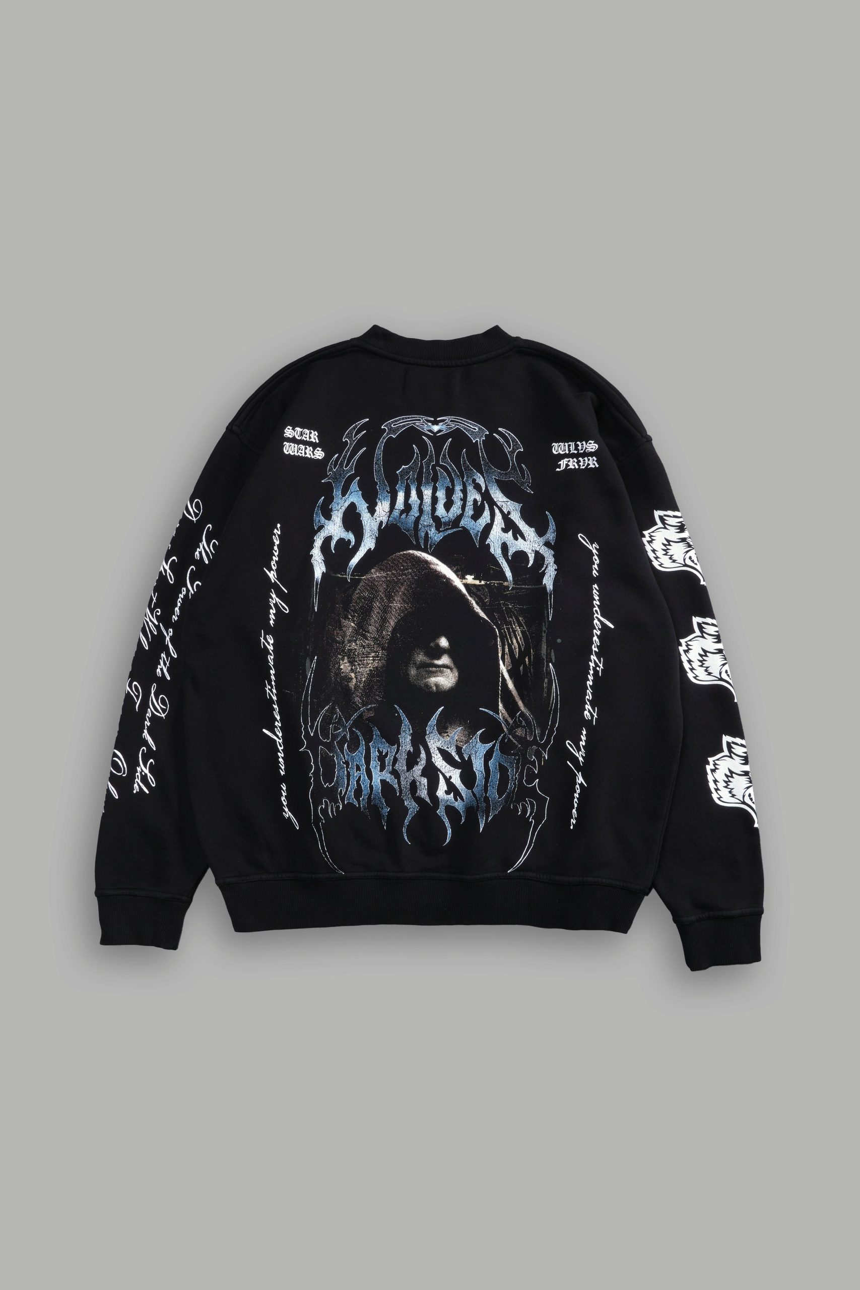 Rule The Galaxy London Crewneck in Black