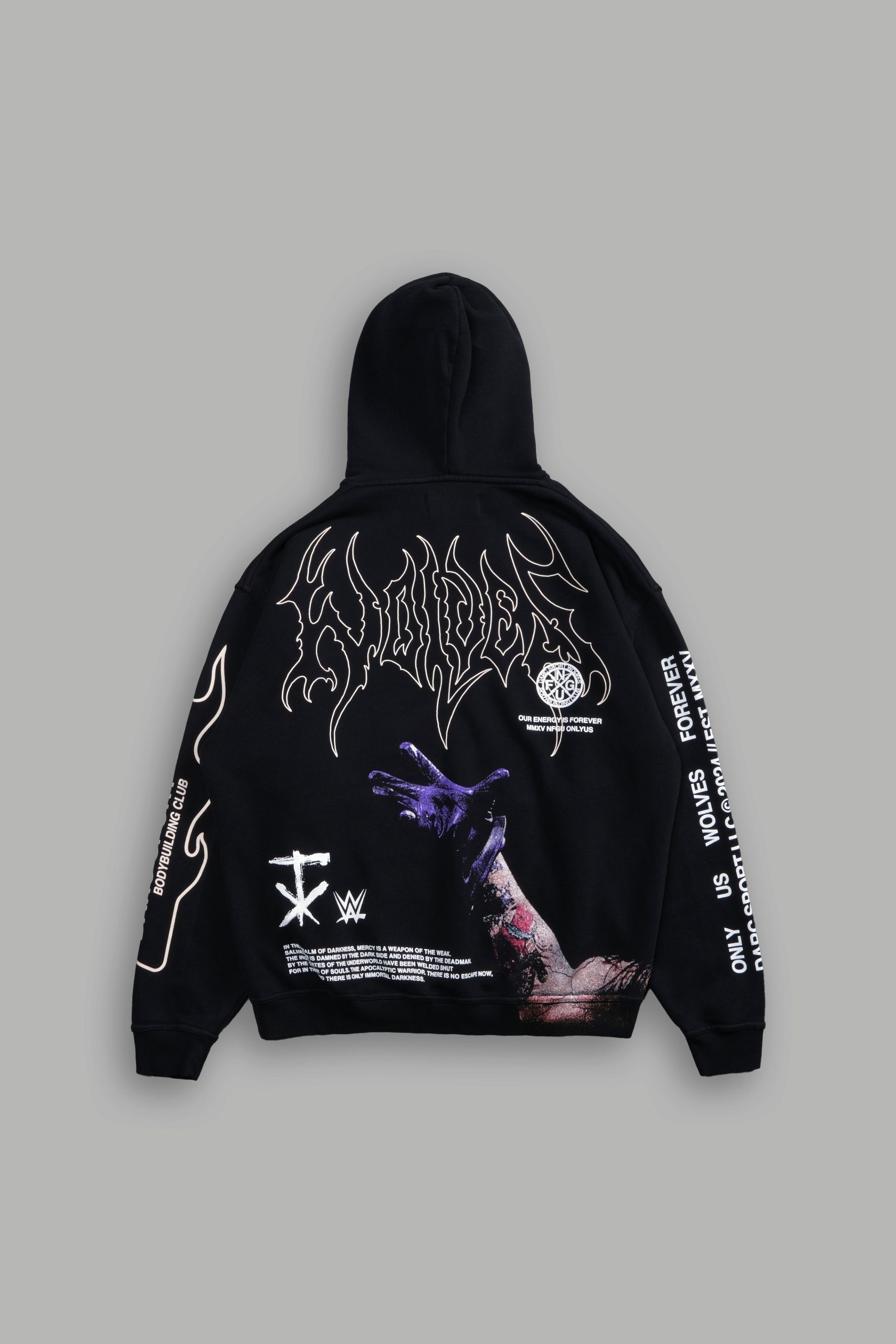 Risen Bishop Hoodie in Black