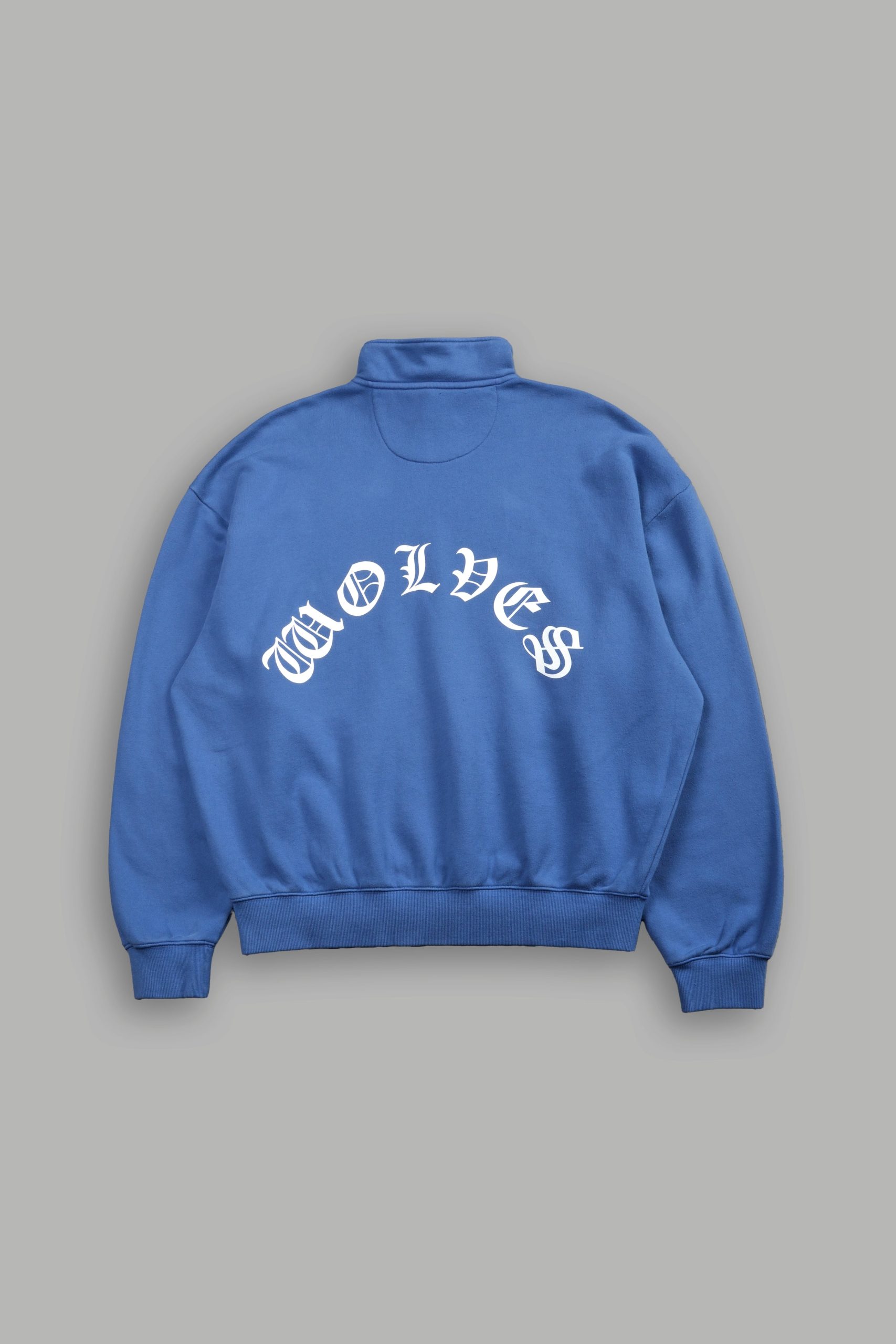 La Wolves V2 Duke 1/4 Zip Mock Neck in La Blue - Image 3