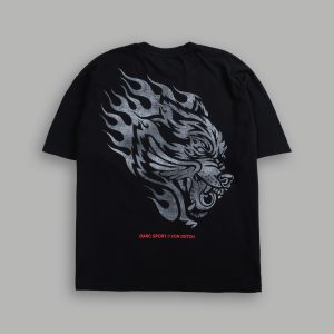 Von Darc Premium Oversized Tee in Black