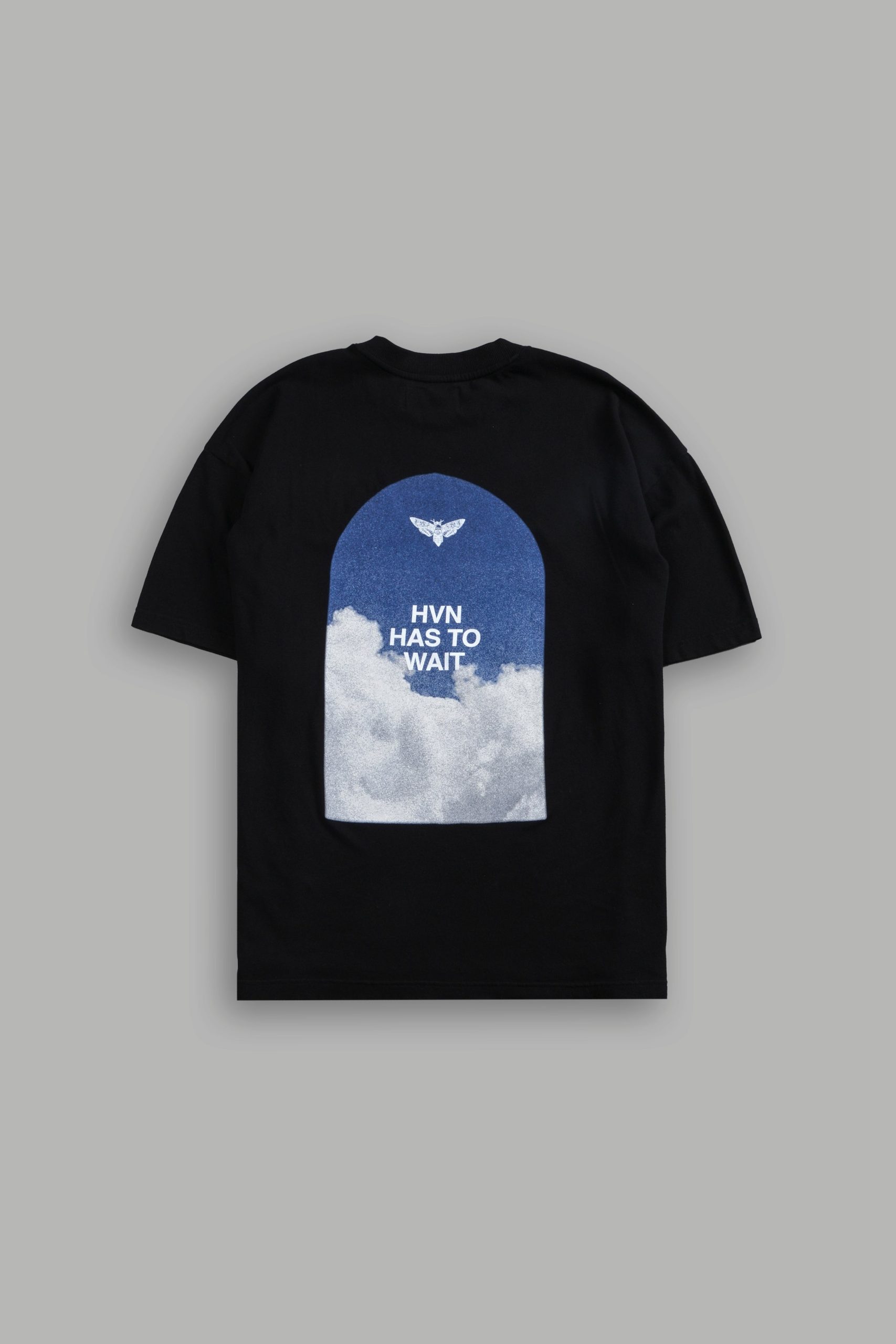 Window to Heaven Premium Oversized Tee in Black
