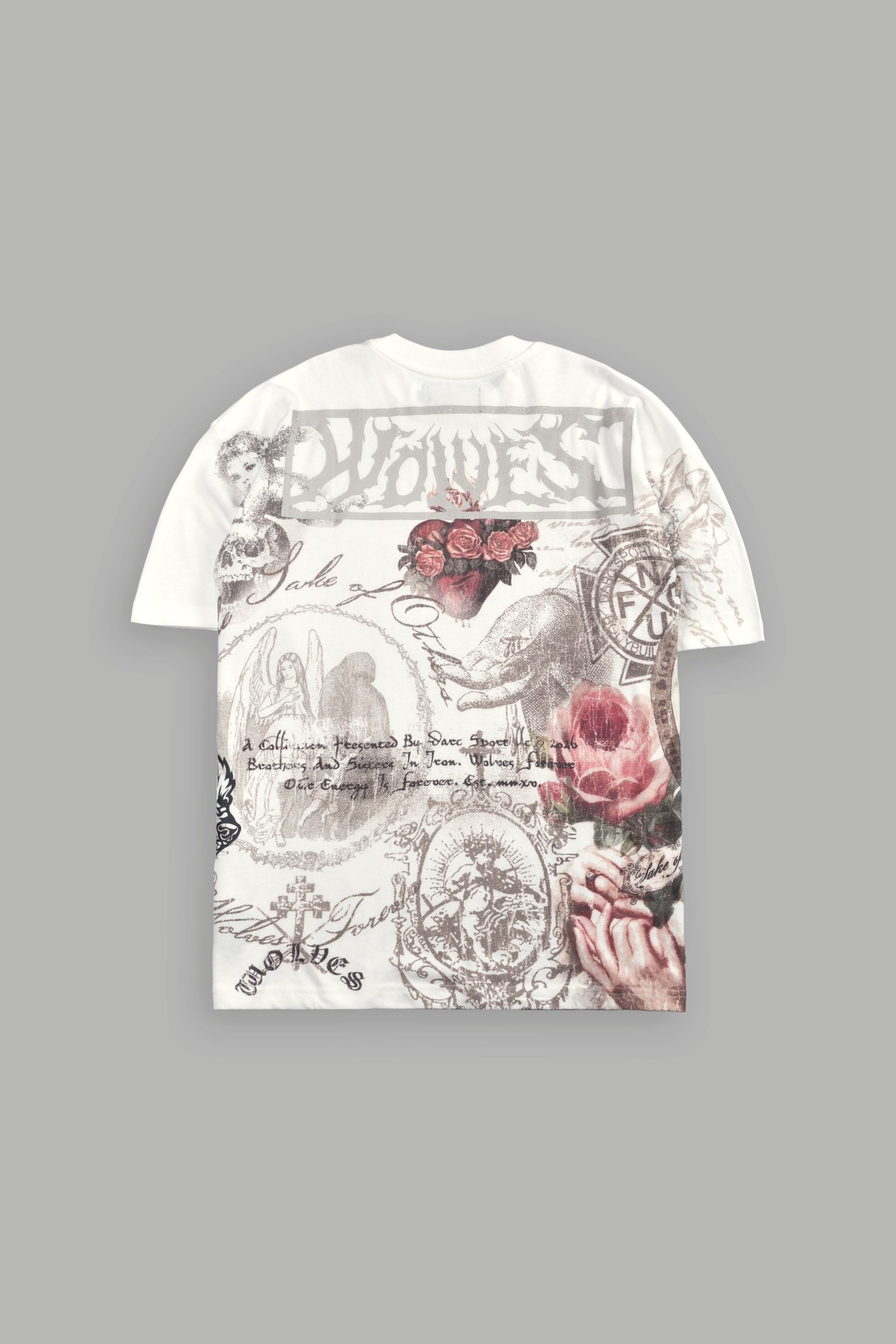 Heart of Thorns Premium Oversized Tee in Cream - Image 3