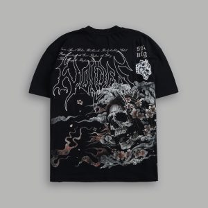 Shonen's Past Premium Oversized Tee in Black