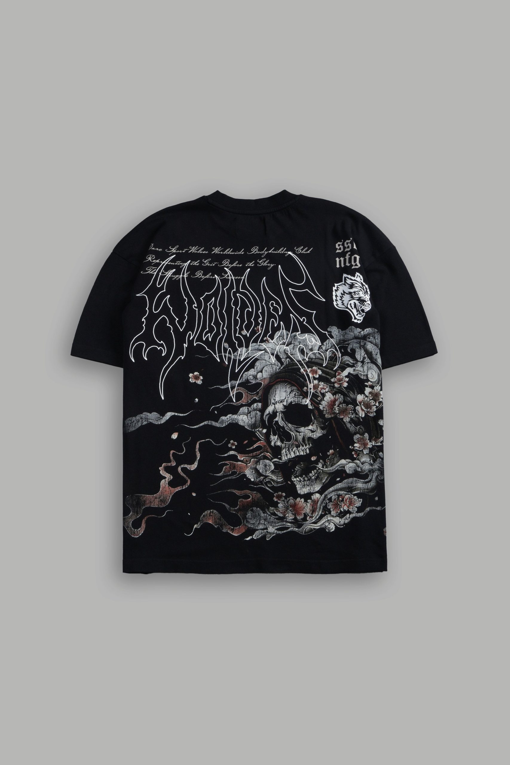 Shonen's Past Premium Oversized Tee in Black