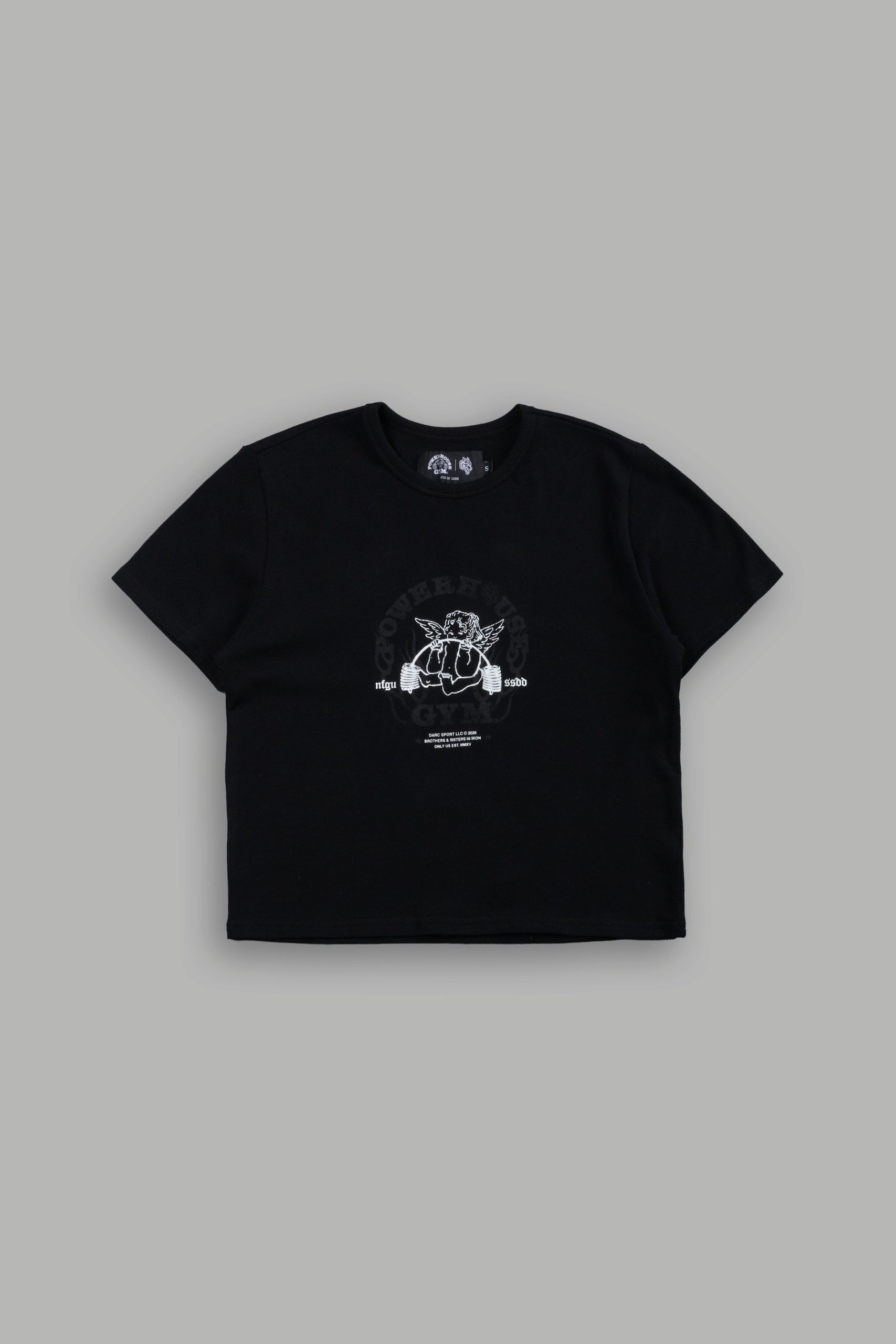 Powerhouse of the Cherub Timeless Tee in Black - Image 7