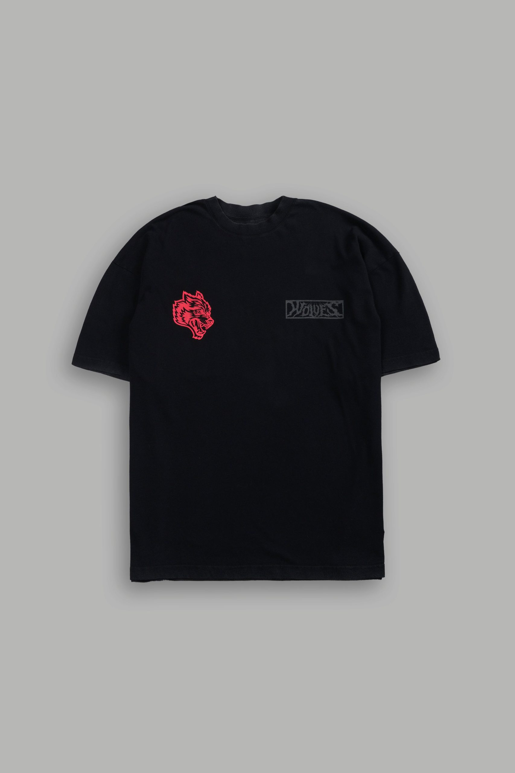 Wolves Valor Premium Oversized Tee in Black - Image 3