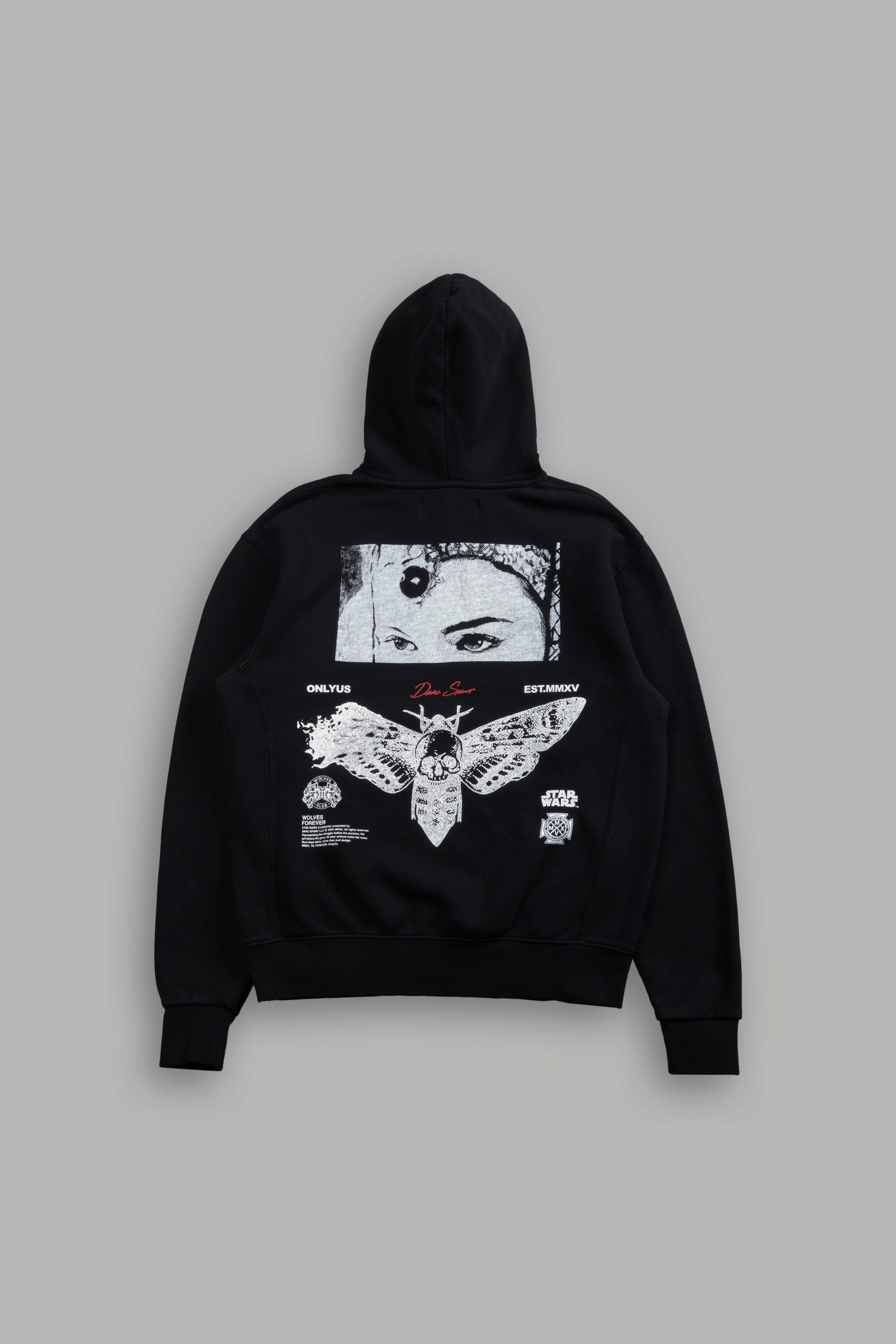 Queen's Shadow She Dakota Hoodie in Black - Image 4