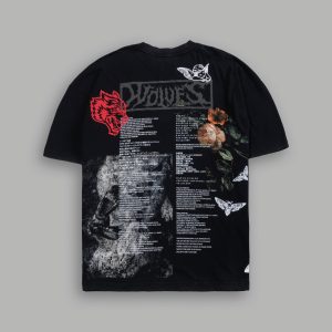 Wolves Valor Premium Oversized Tee in Black