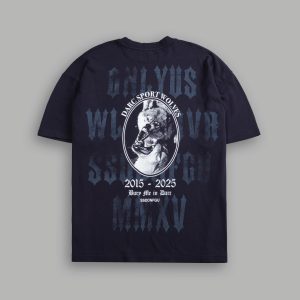 Wolf Blood Premium Oversized Tee in Nightshade