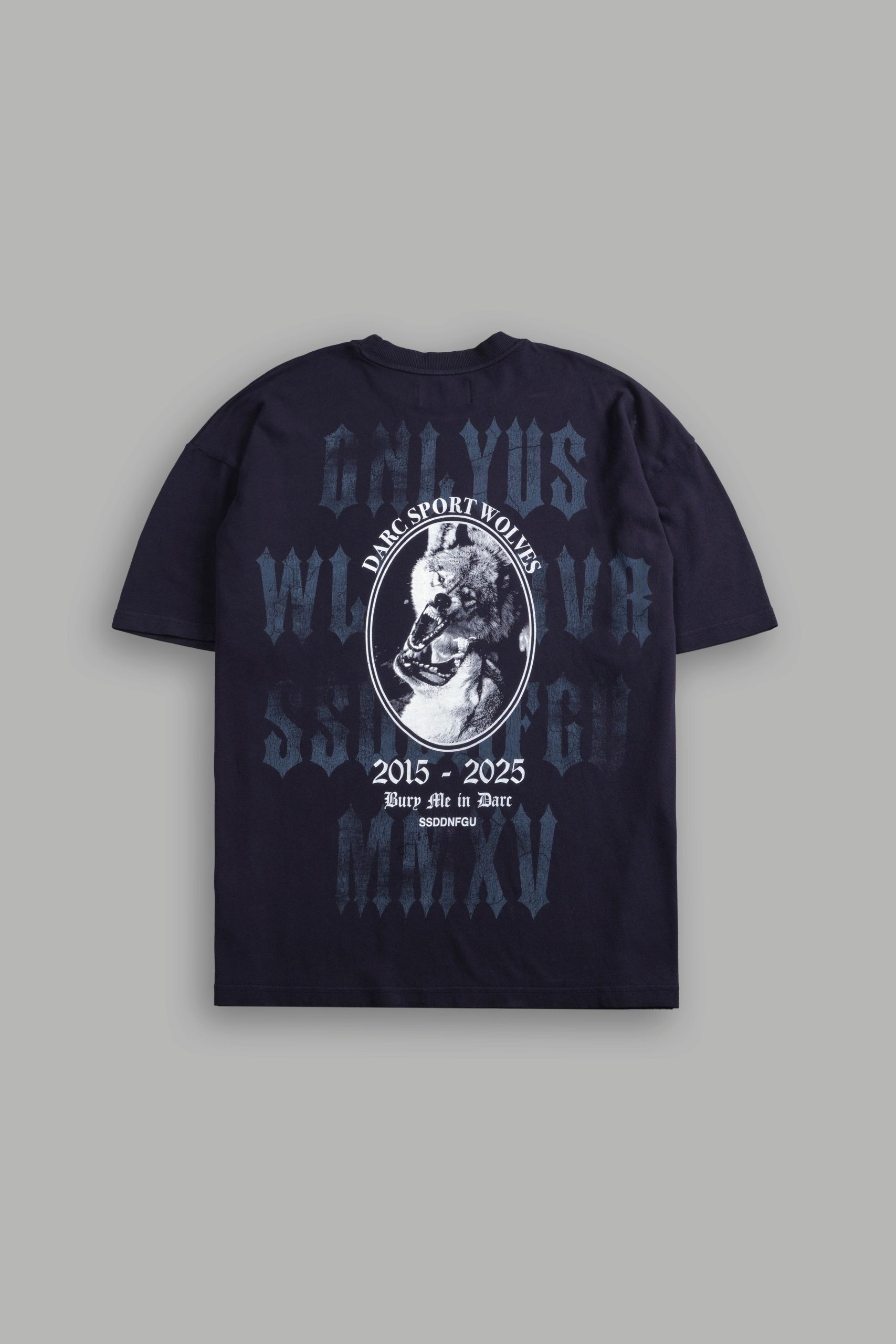 Wolf Blood Premium Oversized Tee in Nightshade