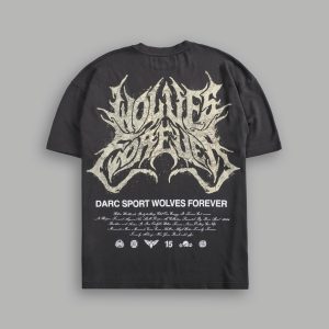 Sheer Loyalty Premium Oversized Tee in Wolf Gray