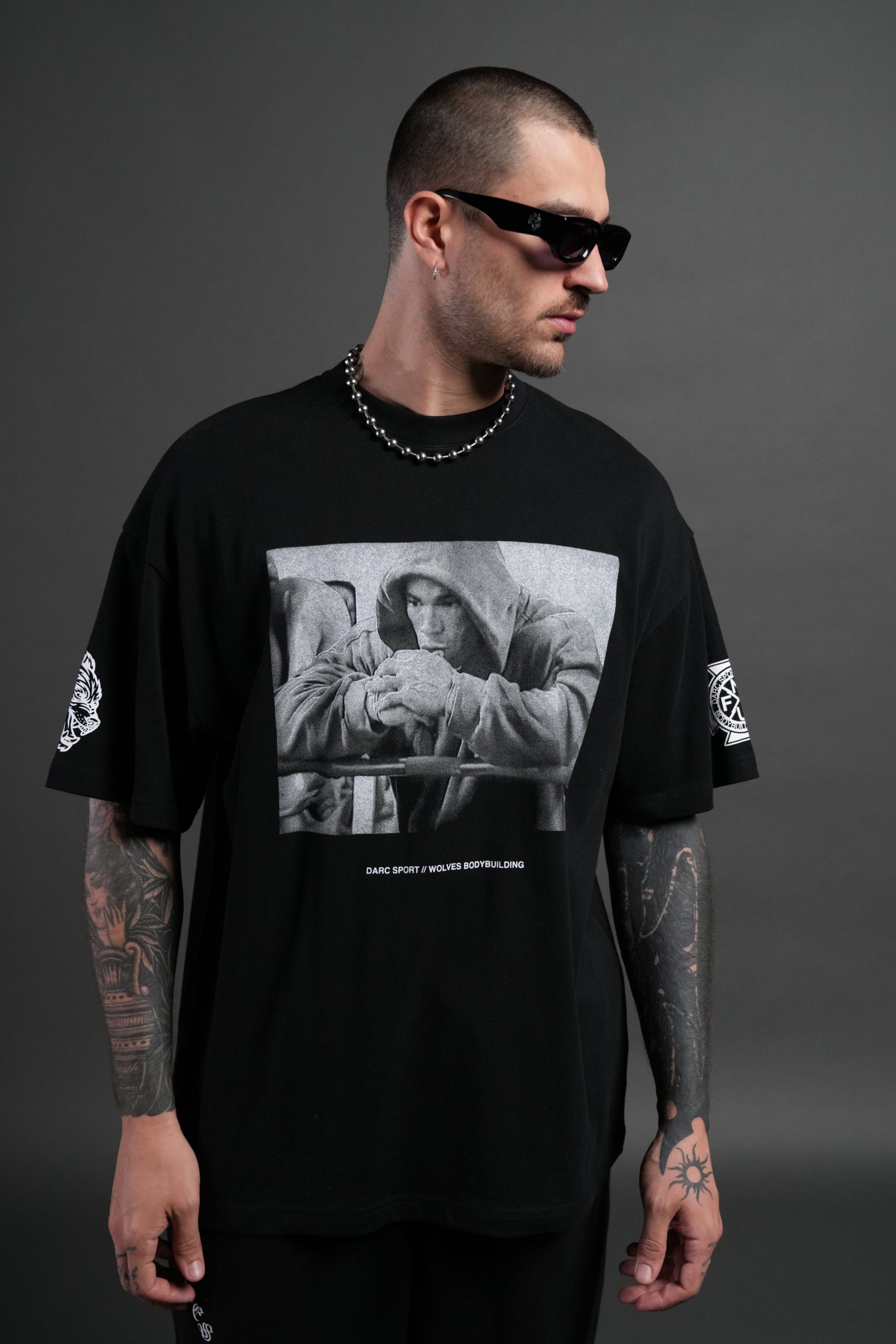 Levrone Forever Premium Oversized Tee in Black - Image 4