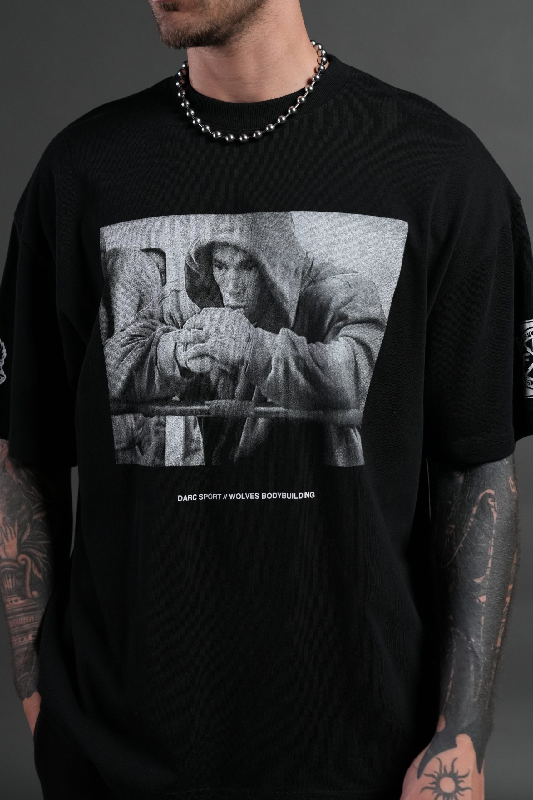 Levrone Forever Premium Oversized Tee in Black - Image 5