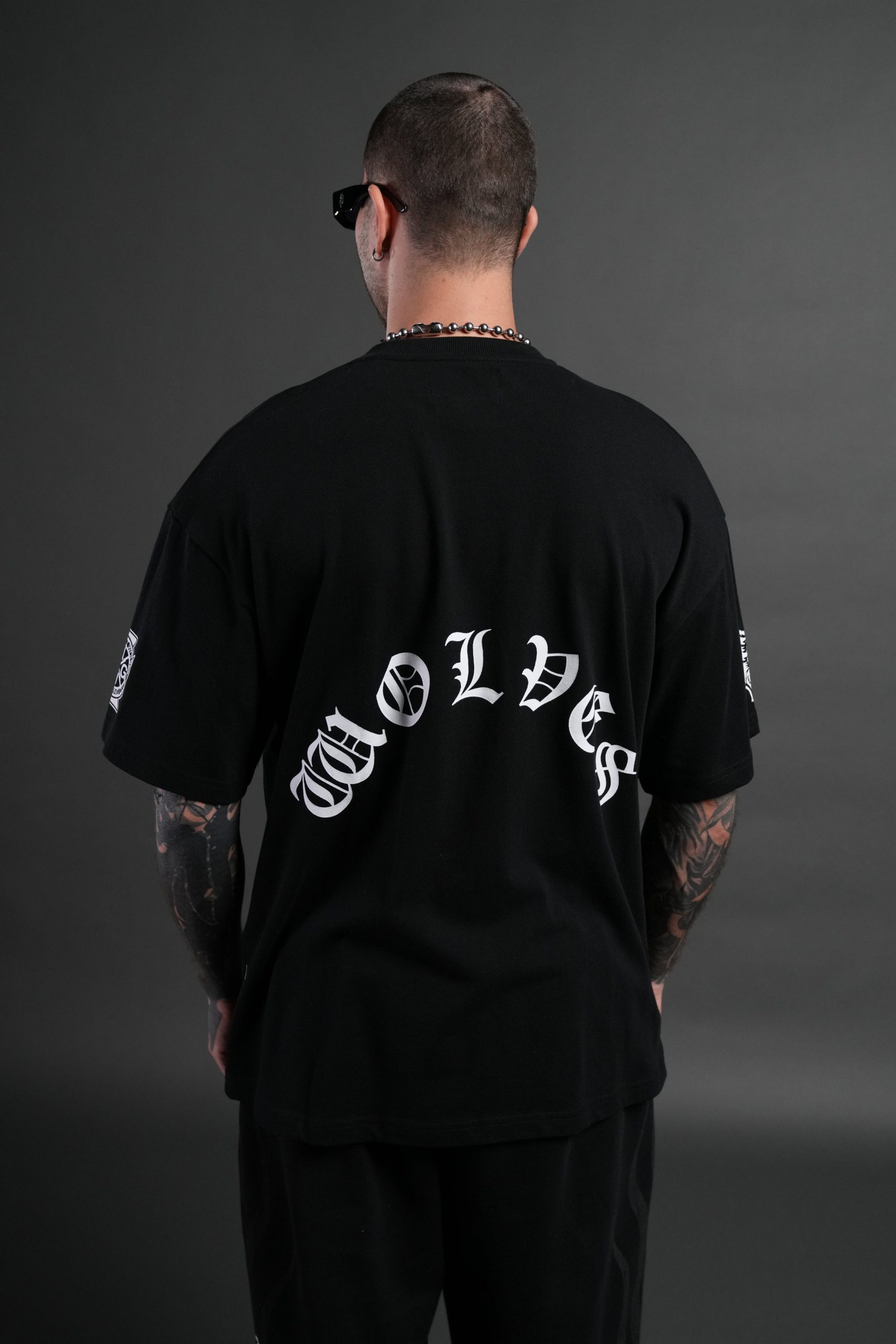 Levrone Forever Premium Oversized Tee in Black - Image 2