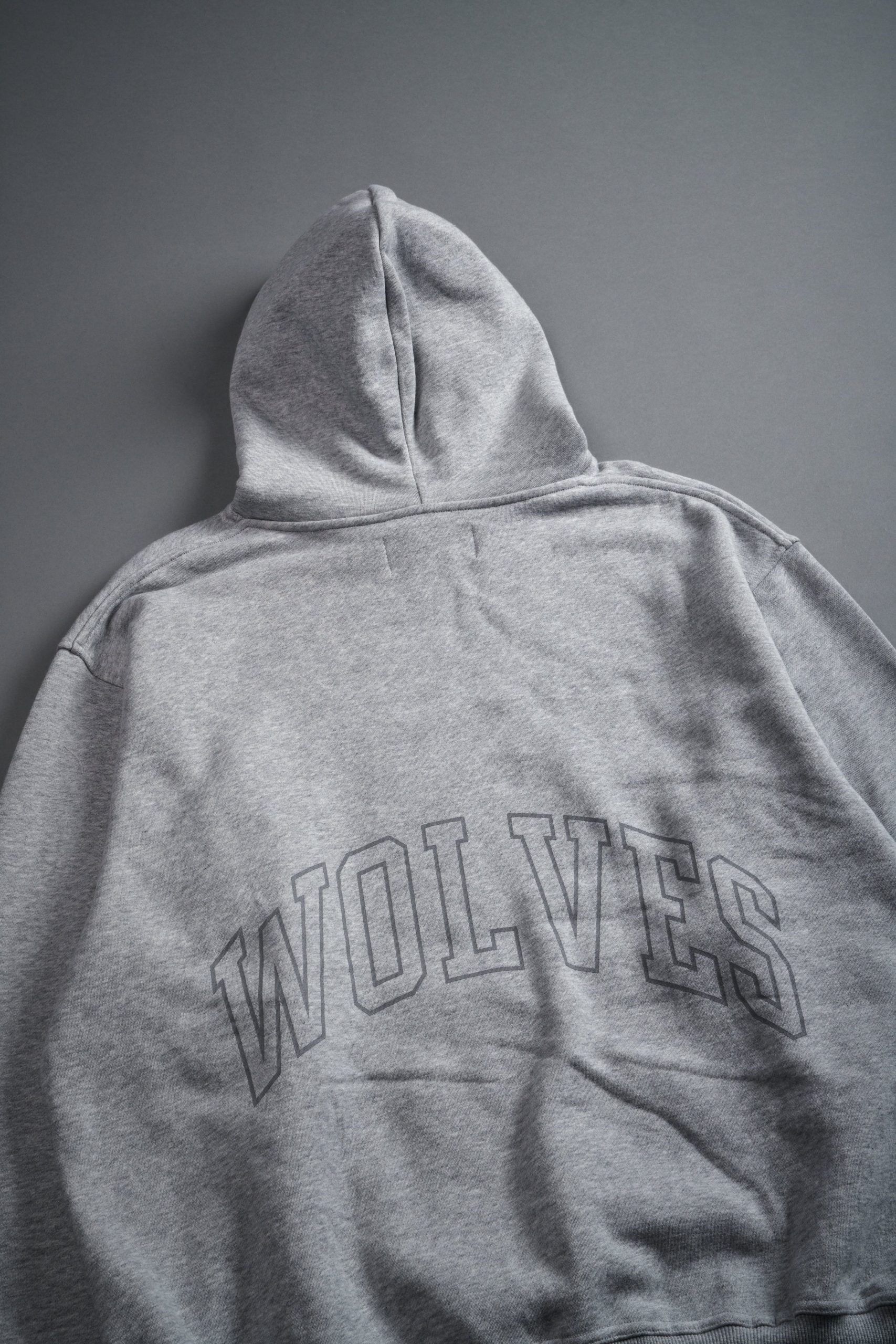 Powerhouse of the Wolves Pierce Hoodie in Light Athletic Gray - Image 10