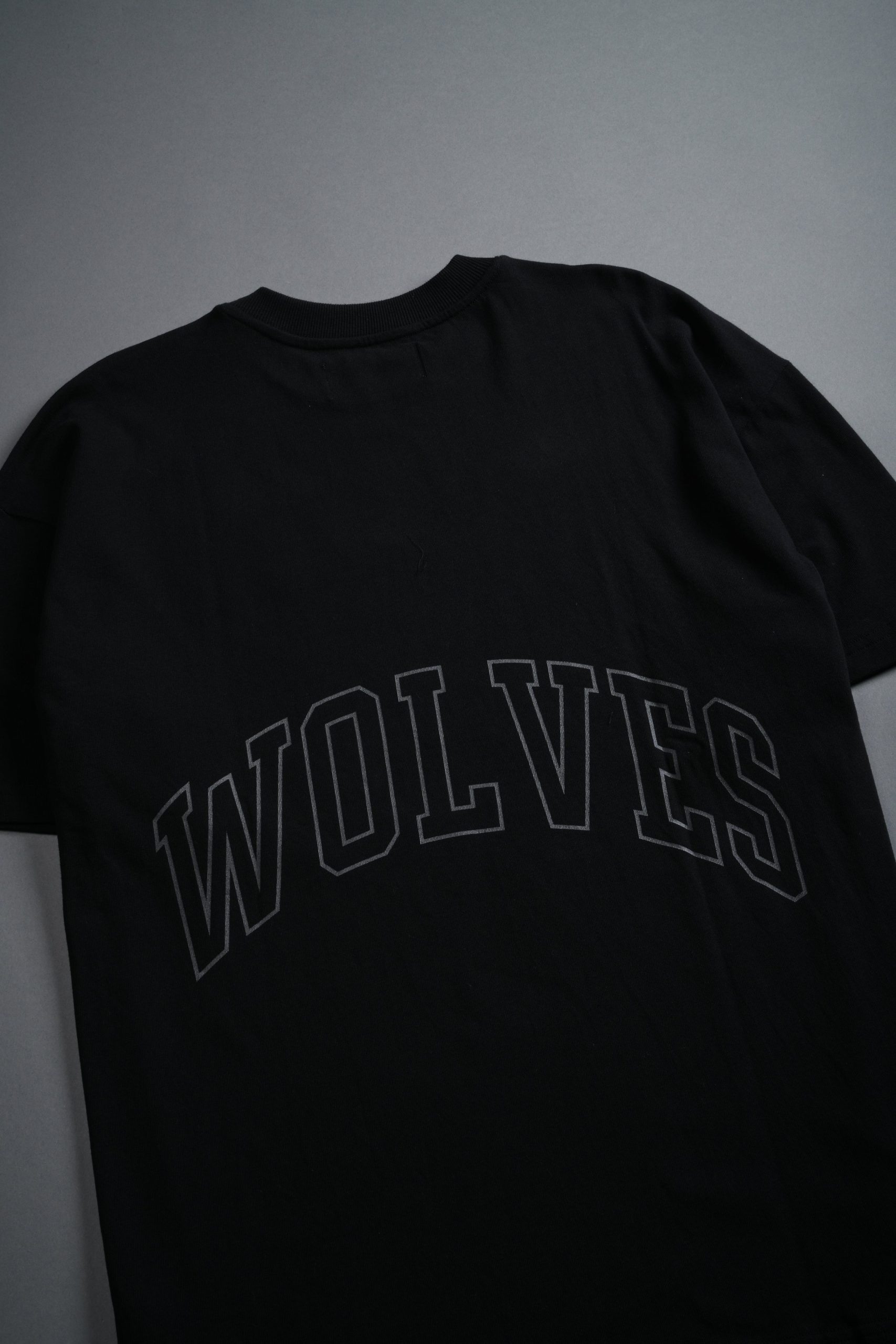 Powerhouse of the Wolves Premium Oversized Tee in Black - Image 10
