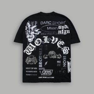 Next Of Kin NFGU Premium Oversized Tee in Black