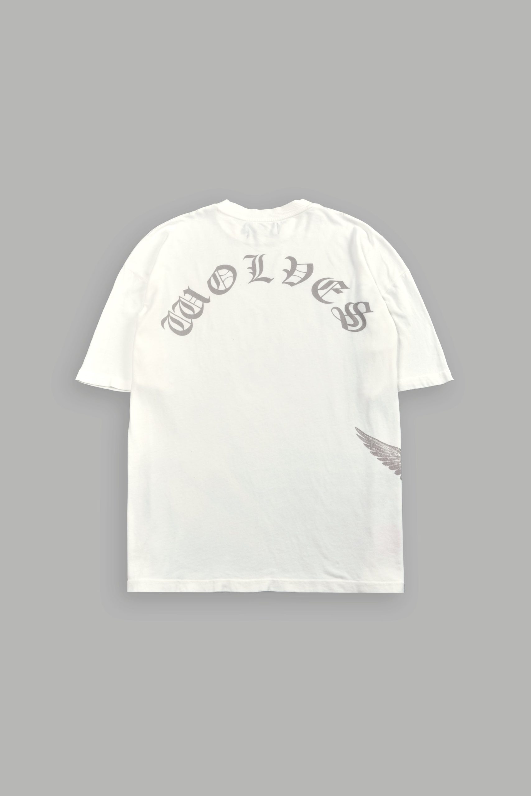Creed Premium Oversized Tee in Cream - Image 3