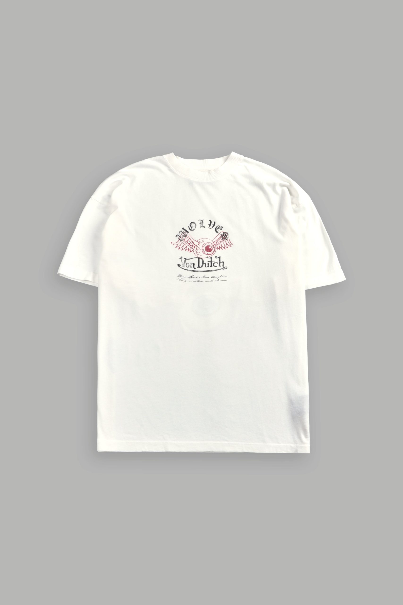 DSVD NFGU Premium Oversized Tee in Cream - Image 3