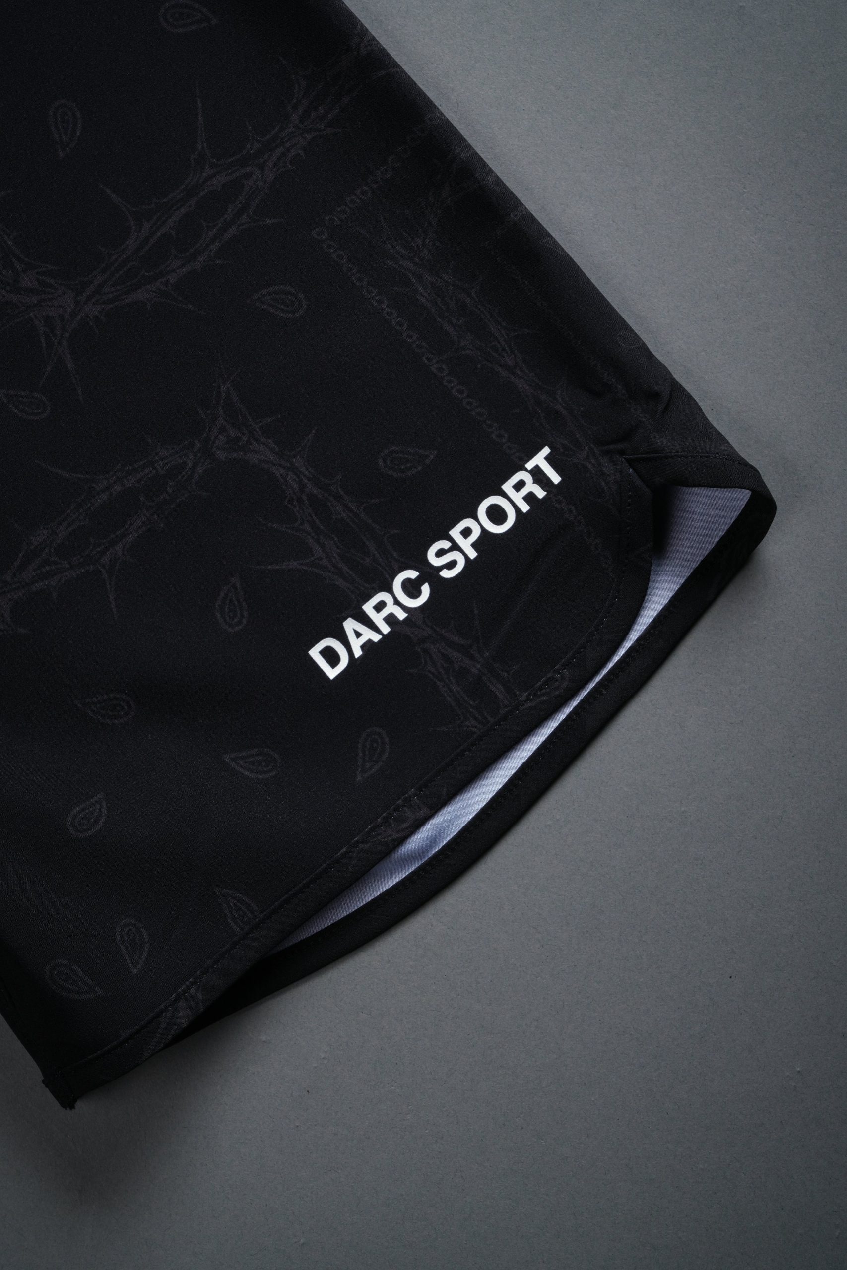 Darc Sport Wolves Club 7.5 No Weapon Stage Shorts in Black Thorn Paisley - Image 5
