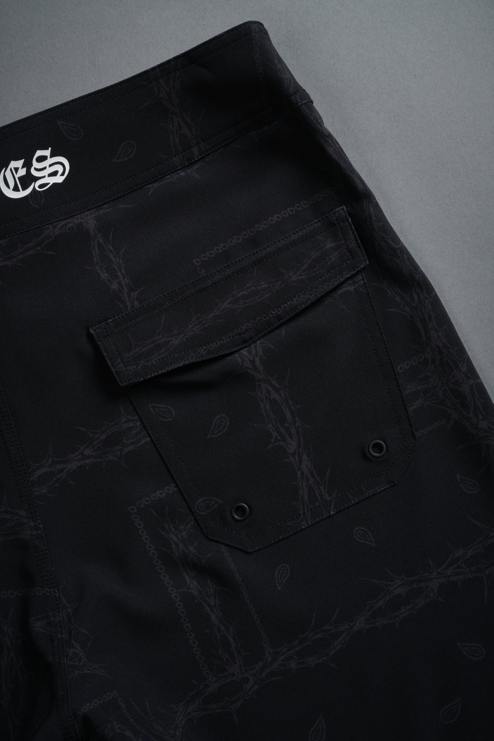 Darc Sport Wolves Club 7.5 No Weapon Stage Shorts in Black Thorn Paisley - Image 8