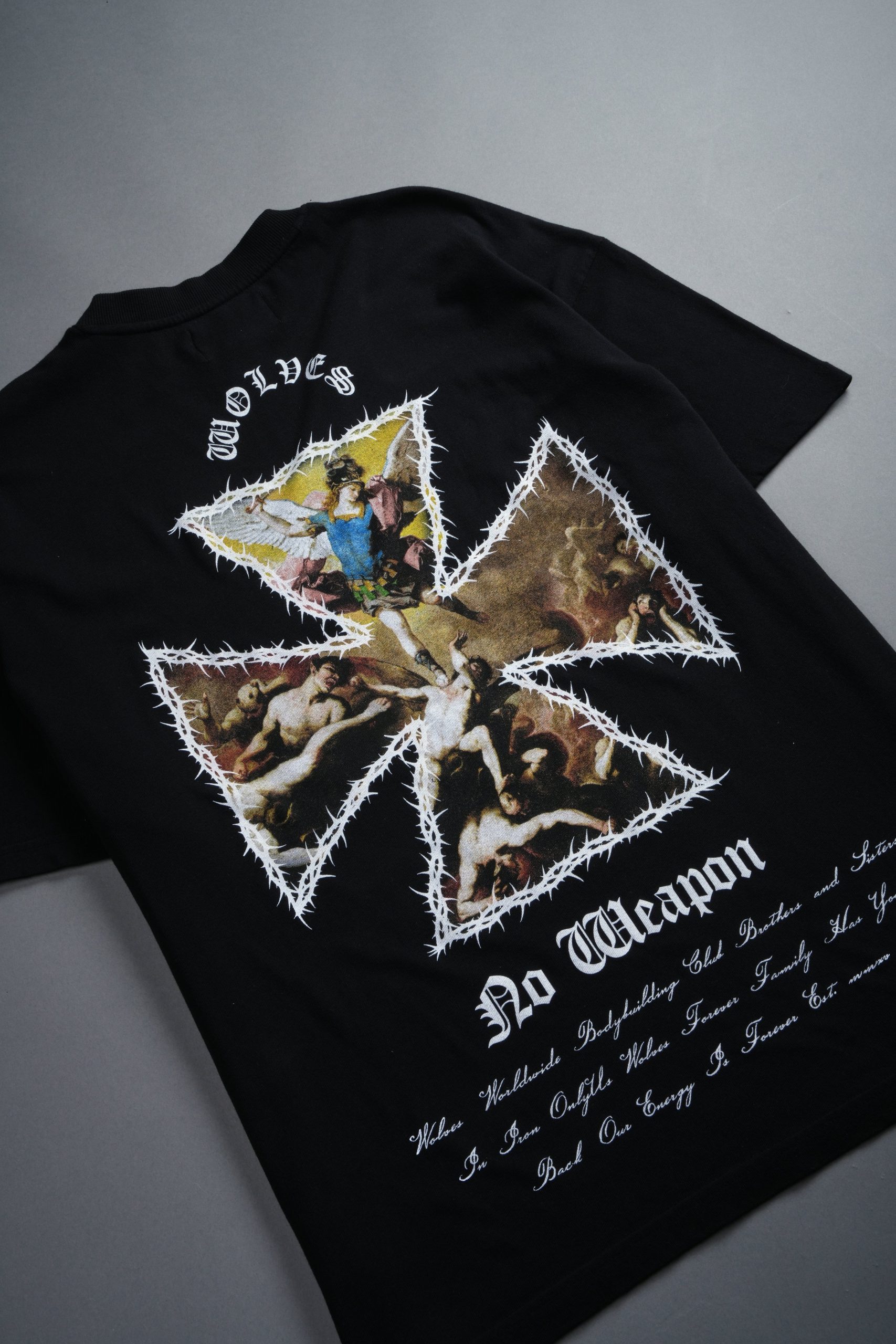 Ascend Premium Oversized Tee in Black - Image 11