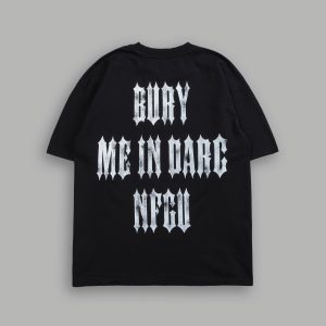 Bury Me In Darc Grunge Tee in Black