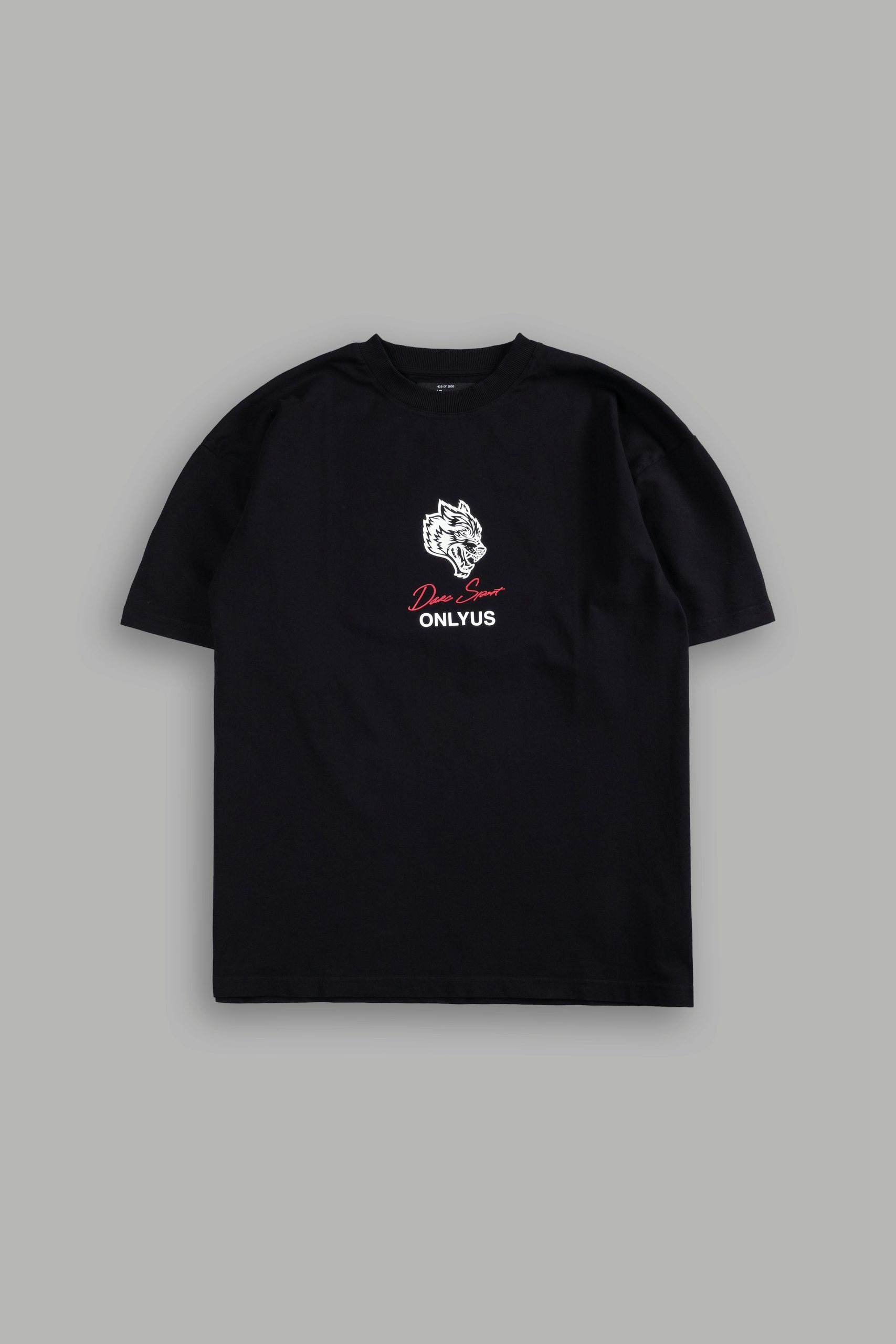 Maul And The Moth Grunge Tee in Black - Image 3