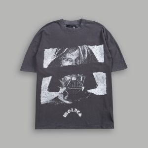 Inner Darkness Premium Oversized Tee in Wolf Gray