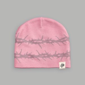 Thorns Cap Beanie in Blush