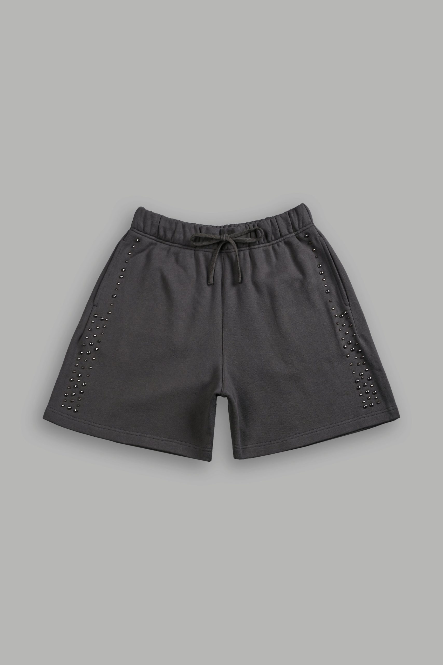Stud Wolf Post Lounge Sweat Shorts in Wolf Gray
