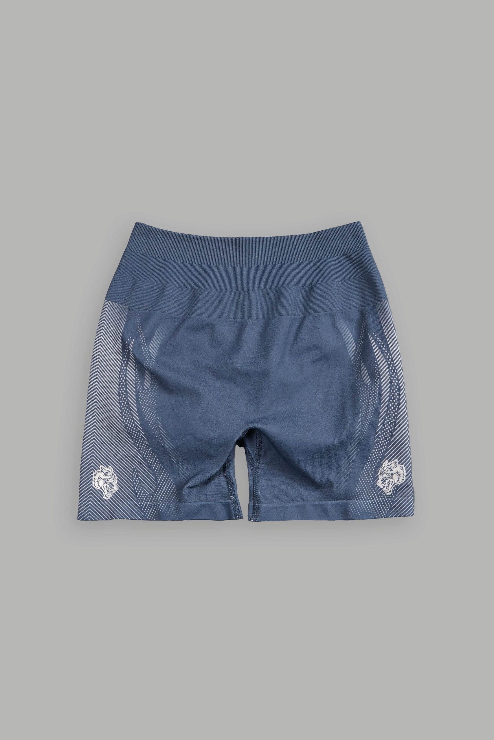 Moto Halftone Stella Soft Seamless Shorts in Charcoal Blue - Image 4
