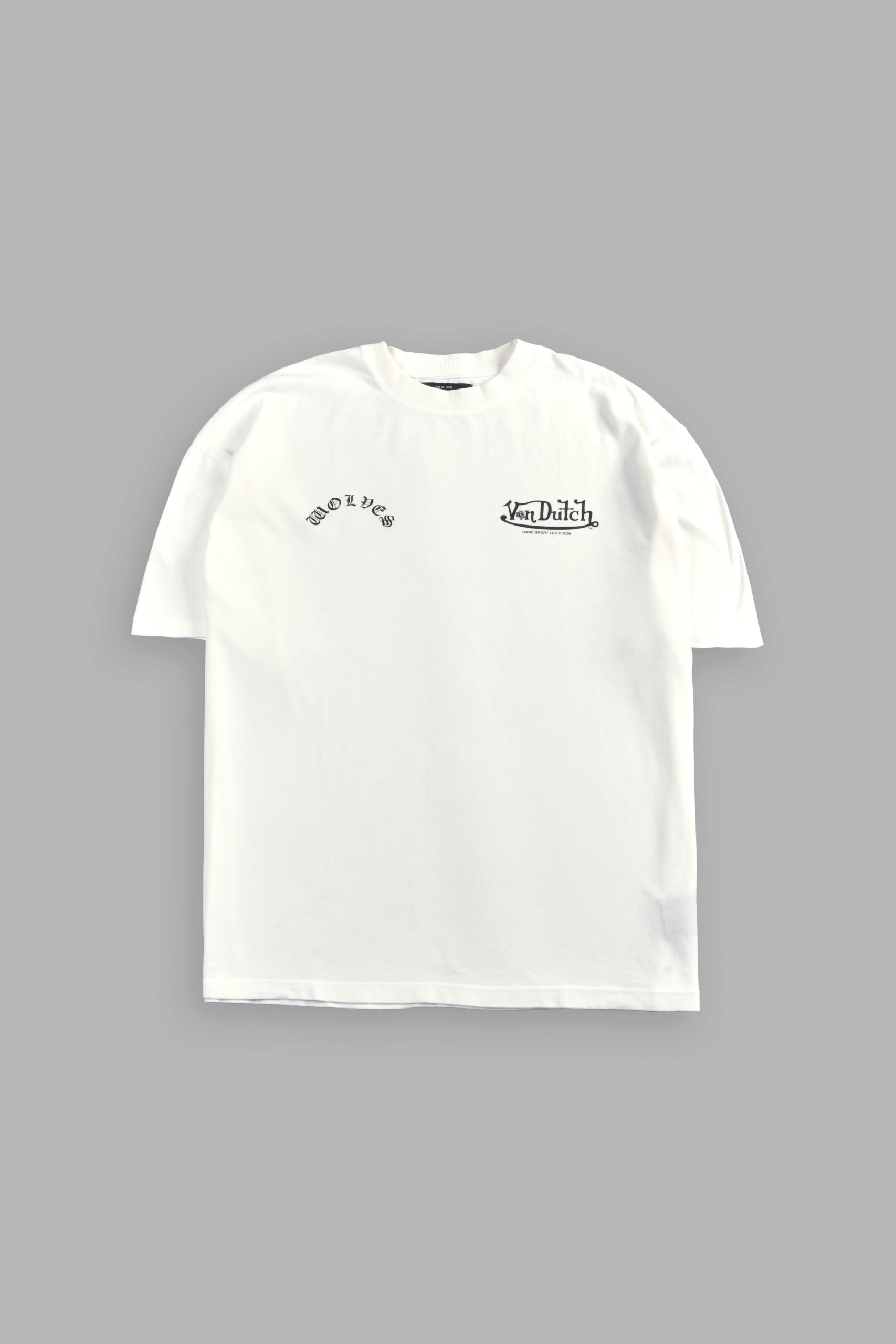 Von Darc Premium Oversized Tee in Cream - Image 3