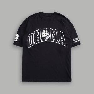 Ohana Forever V3 Premium Oversized Tee in Black