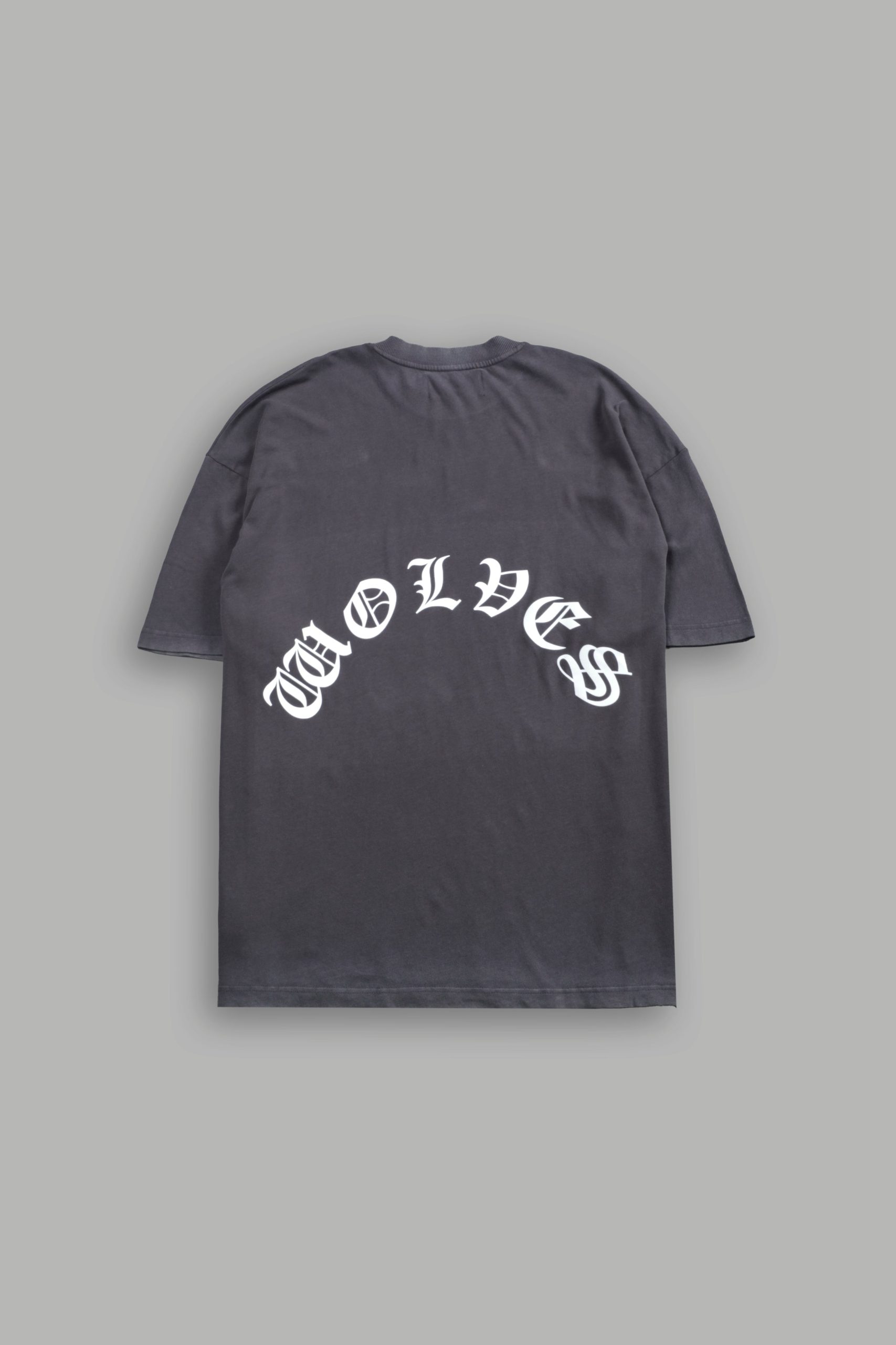 Inner Darkness Premium Oversized Tee in Wolf Gray - Image 2