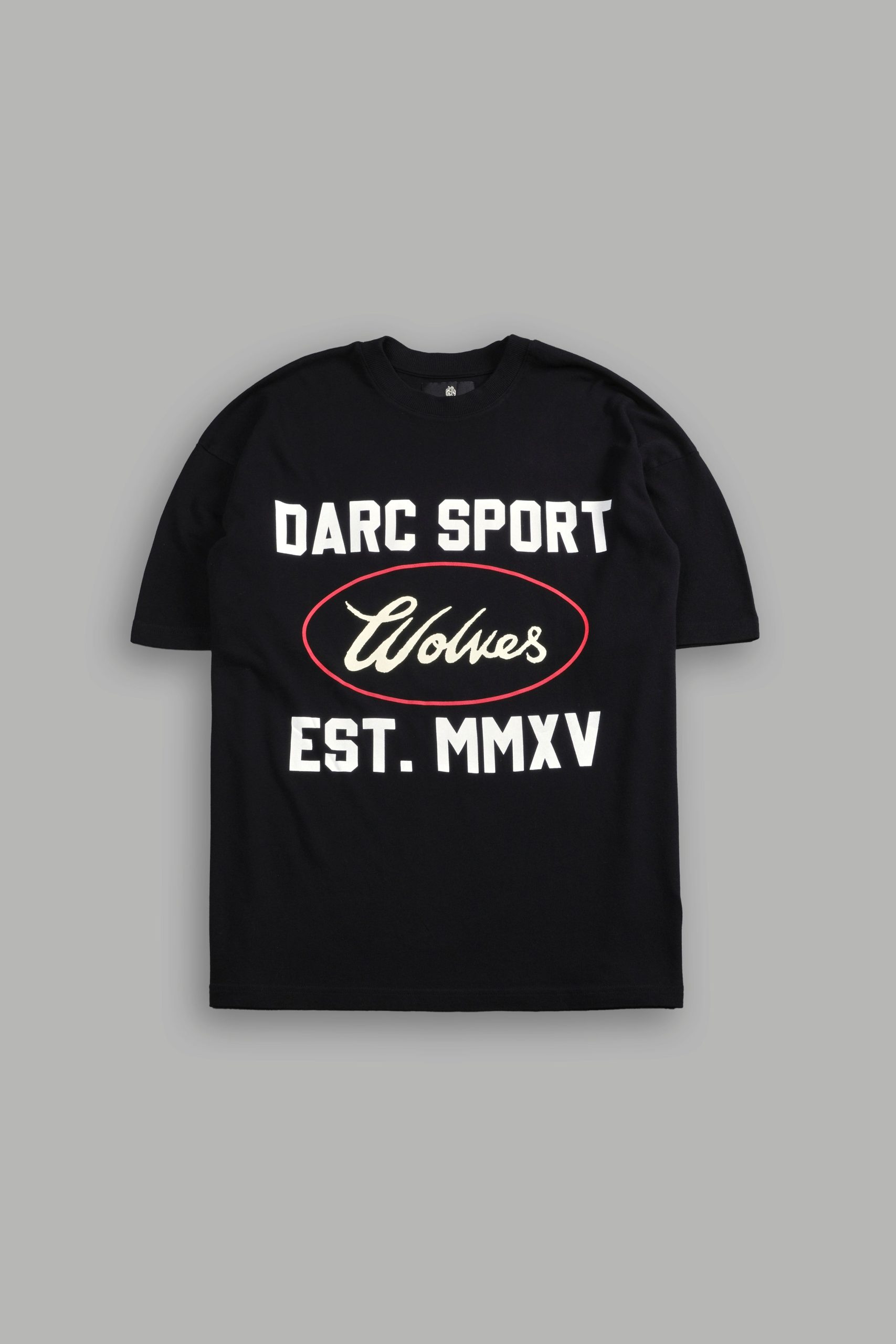 Darc Sport MMXV Premium Oversized Tee in Black
