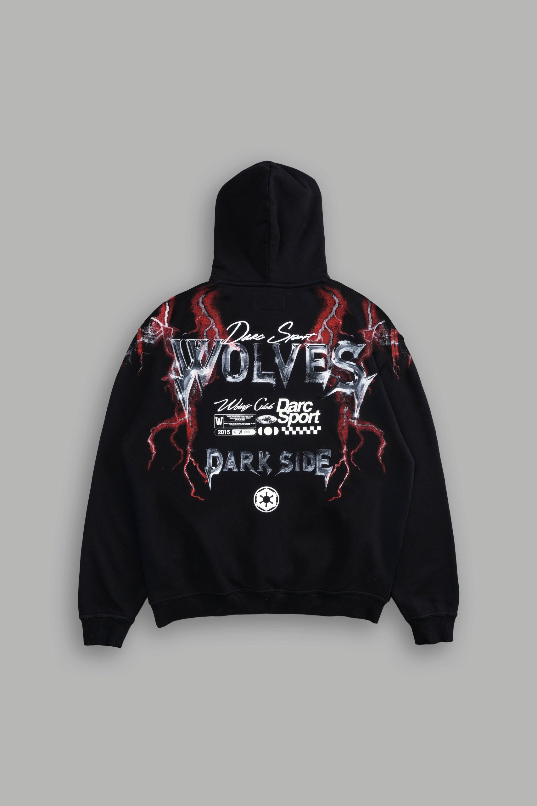 Ride The Lightning Bishop Hoodie in Black